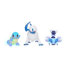 Battle Figurer 3-pack Squirtle/Absol/Skorupi Pokémon