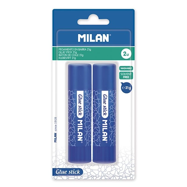 Limstift 2-pakning 21g Milan