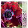 Väggkalender 2026 Blommor 160x160 mm Burde