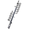 Termometer, Utendørs, Antikk metall