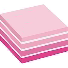 Post-it Notisar 76x76 mm Pastellrosa 450 blad 3M