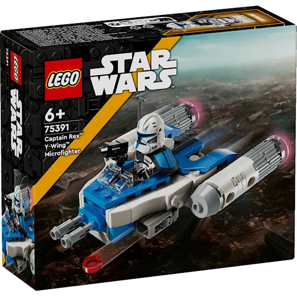 Star Wars Y-Wing-mikrojageren til Captain Rex 75391