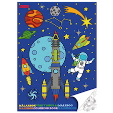 Målarbok Rymden FSC Sense