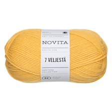 7 Bröder Garn Ullmix 100 g solros 268 Novita