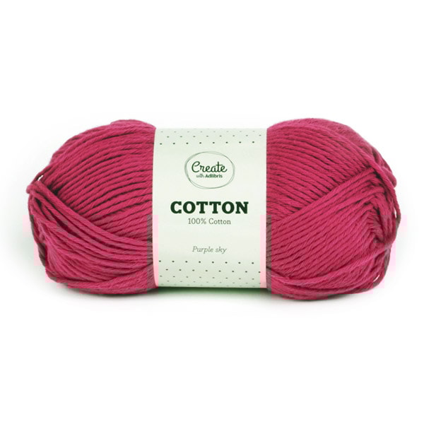 Adlibris Cotton Garn 100g Purple Sky A095