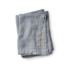 Sköna Hem Eternity Pledd i vasket lin, 127 x 170 cm, Celestial Blue