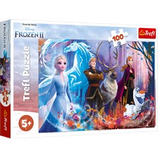 Magic of Frozen, Puslespill, 100 brikker, Trefl