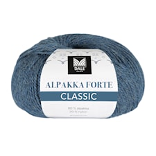 Dale Garn Alpakka Forte Classic, Denim melert, 50g