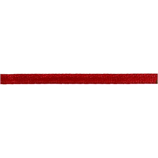 Sidenband 3 mm x 15 m Vinröd