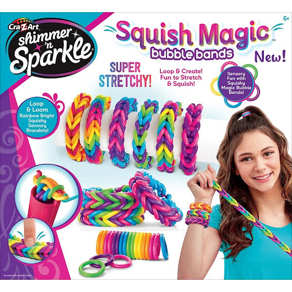 Shimmer N Sparkle Squish Magic Bubble Bands