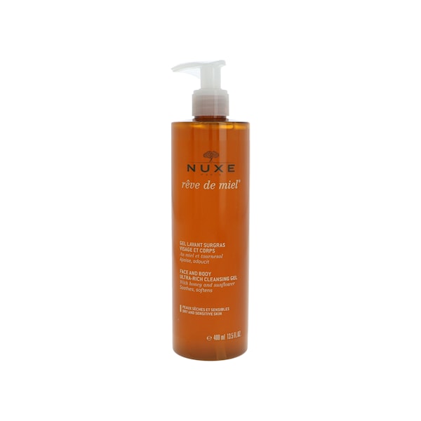 Nuxe Reve De Miel Face And Body Cleansing Gel 400ml