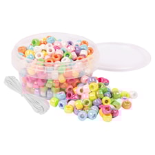 Pärlor I Burk, Pony Pärlemor 300 st Playbox