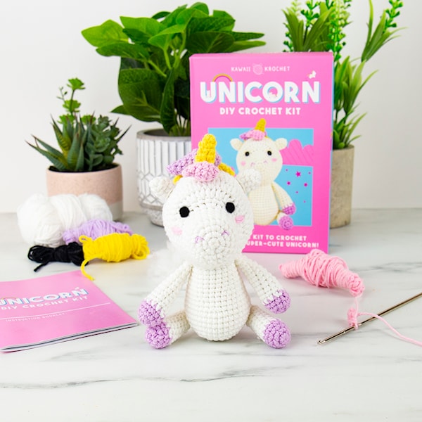 DIY-set Hekle en enhjørning, Gift Republic