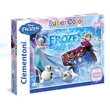 Pussel Disney Frozen Glitter, 104 bitar, Clementoni