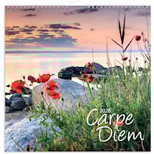 Seinäkalenteri 2026 Carpe Diem 300x300 mm Burde