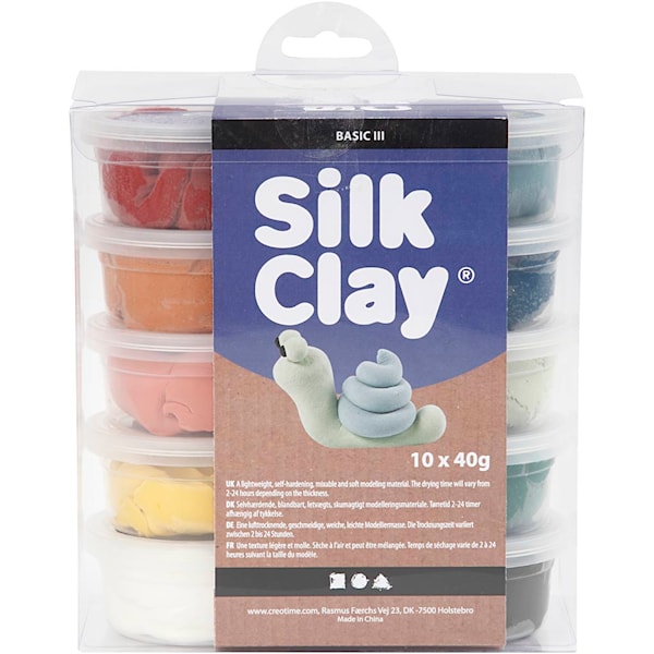 Silk Clay - Dusty Colours 10 x 40 g (79154)
