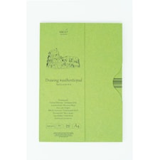 Akryl och oljeblock A4, 20 blad, 290 gsm naturligt vitt papper med struktur.