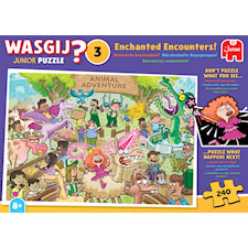Wasgij Junior 3 - Lumottuja kohtaamisia! Palapeli 240 palaa