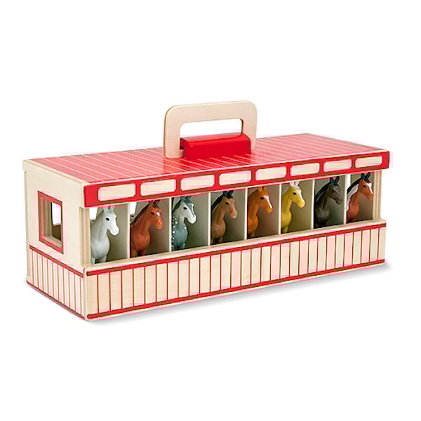 Show-Horse Stable Melissa & Doug - figurer & miniatyrer Show-Horse Stable Melissa & Doug - figurer & miniatyrer