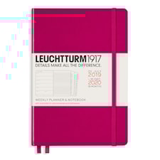 LT Academic Weekly Planner/Notebook 18 m 2019-2020 A5 berry