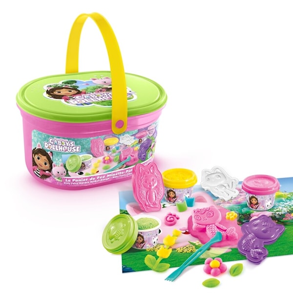 GABBY'S DOLLHOUSE Kitty Fairy Garden Bucket - Modellervoks