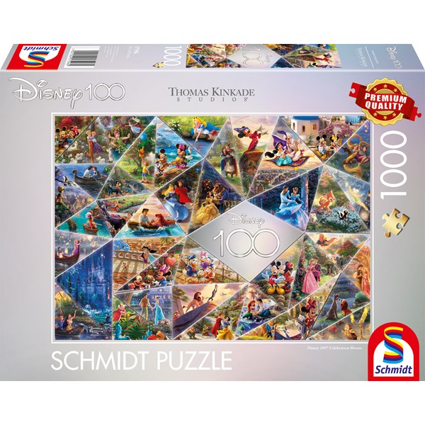 Pussel Disney 100 Years special 2 limited edition Mosaic 1000 bitar,  Schmidt