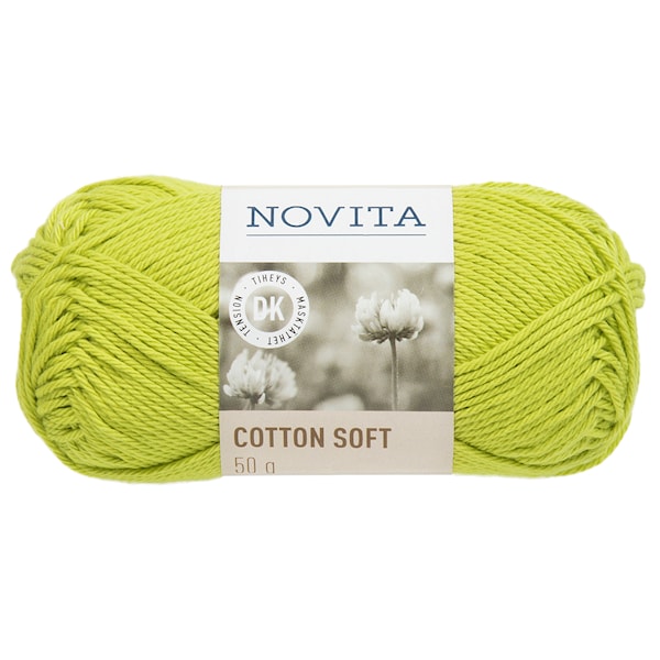 Novita Cotton Soft 50 g, Kevät 315
