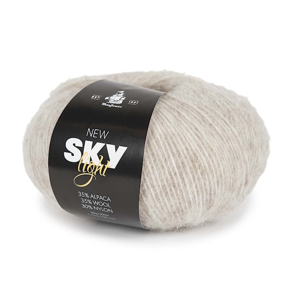New Sky Light Alpaca Mix Yarn 50 g Mayflower