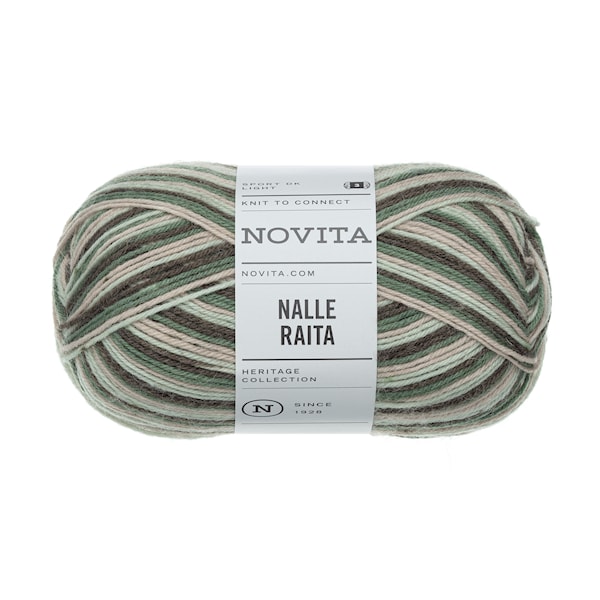 Novita Nalle Raita Garn Ullmix 100g Alv (8201) Novita