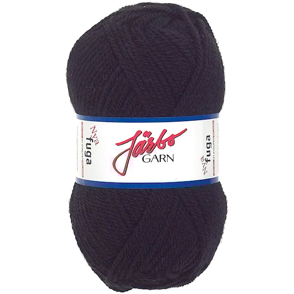 Fuga Garn Ullmix 50g Svart (60117)