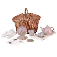 Teservis i picknickkorg prinsessa Egmont toys