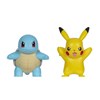 Pokemon Battle Figure 2-Pack Squirtle och Pikachu