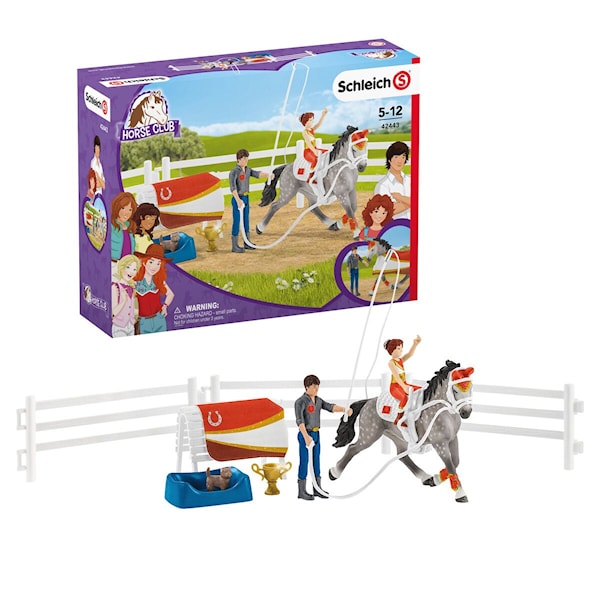 Schleich Horse Club Lekesett Mias Voltigeridesett -  Dyr
