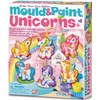 Hobbysett med Gips Mould & Paint Unicorn 4M