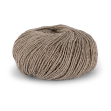 Du store Alpakka Sterk Ullmix 50 g Lys Brun Melert 823