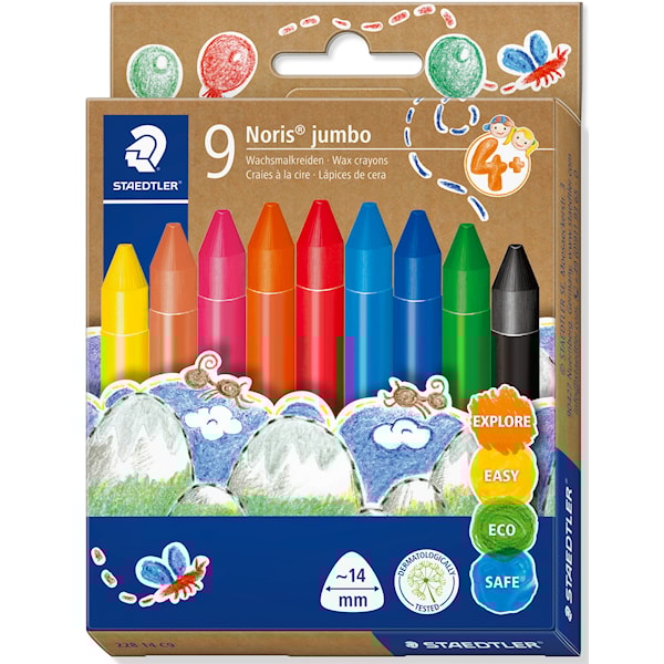 Staedtler Wax crayon Noris jumbo 9x14mm