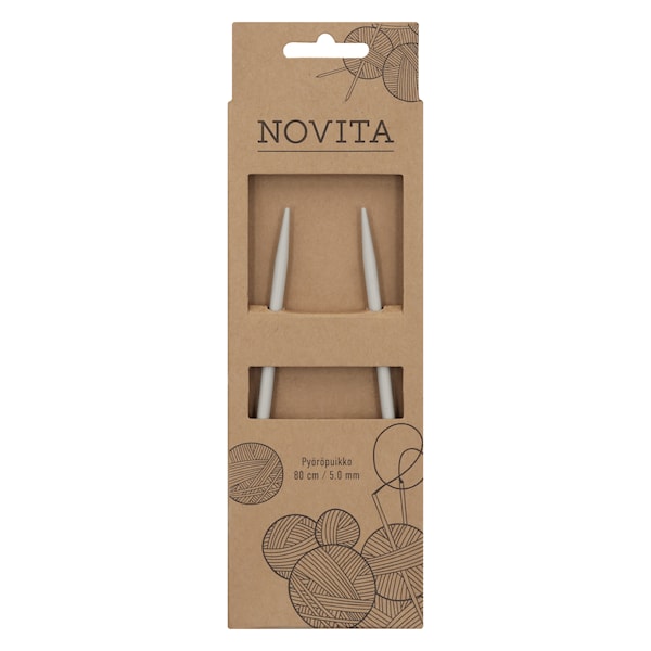 Rundpinner Aluminium 80 cm Novita