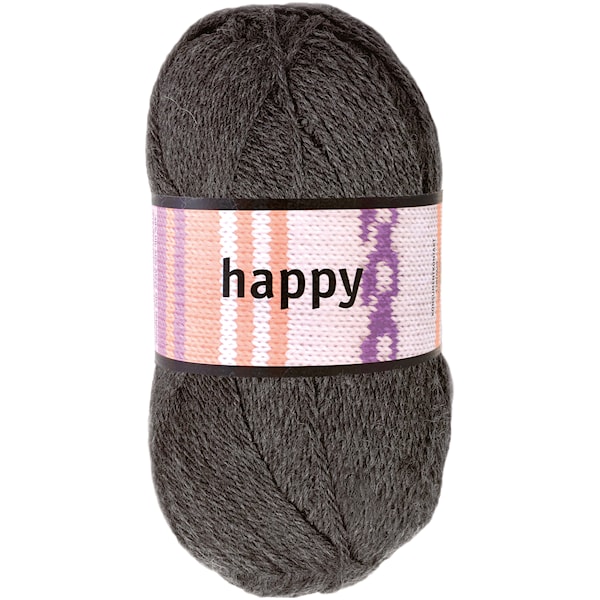 Happy 100g Koksgrå (52103)