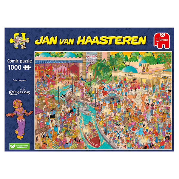 Jan Van Haasteren Efteling Fata Morgana Pussel 1000 bitar, Jumbo