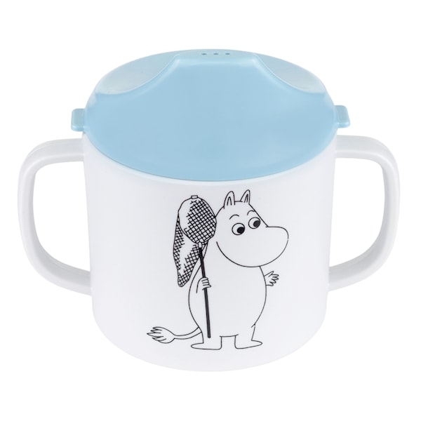 Mummitrollet Vann & Bad Pipemugg Blå Rätt Start