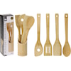 Köksredskap 5pack i trä, 30cm långa