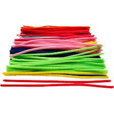 Piperenser, L: 30 cm, tykkelse 6 mm, ass. farger, 200 ass./ 1 pk.