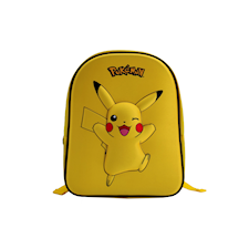 Pokemon Junior Ryggsekk Pikachu, Gul, H 32cm