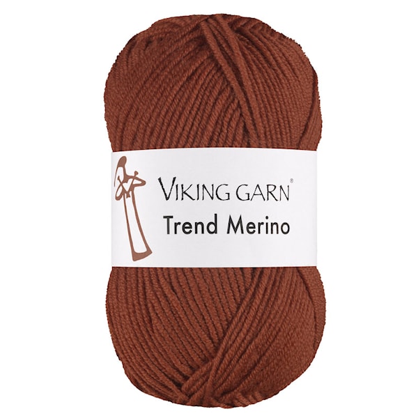 Trend Merino 50 g Hvit 400 Viking Garn