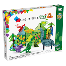 Magna-Tiles Dino World XL, 50 stk