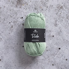 Tilda Garn Bomullsmix 50 g Dimgrön Svarta Fåret