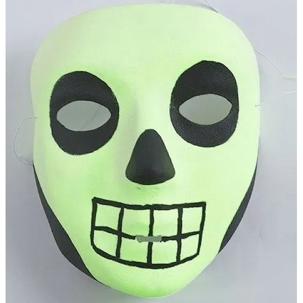 Creativ Company Mask White Plastic Velour