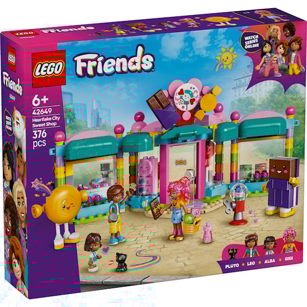 LEGO Friends 42649 Godtebutikken i Heartlake City -  Byggesett - Plast