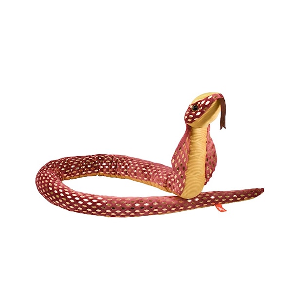 Foilkins Cobra Snakesss Myk leketøy 55 cm Wild Republic