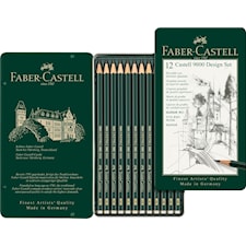 Castell 9000 Blyertspenna Set/5B-5H